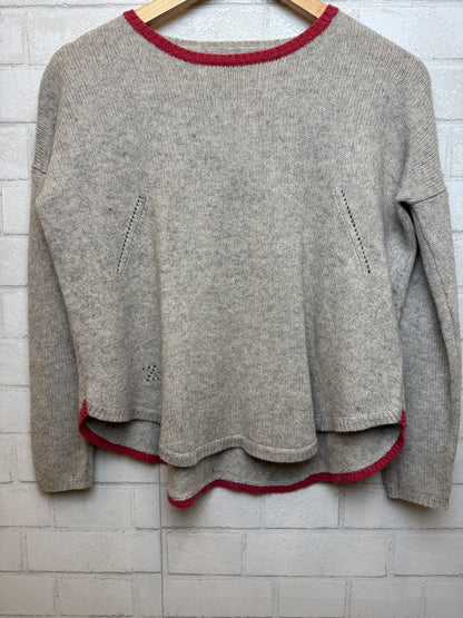 ZADIG & VOLTAIRE Cashmere LS Sweater/S