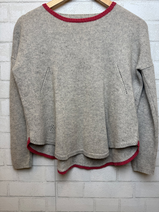 ZADIG & VOLTAIRE Cashmere LS Sweater/S