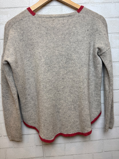 ZADIG & VOLTAIRE Cashmere LS Sweater/S
