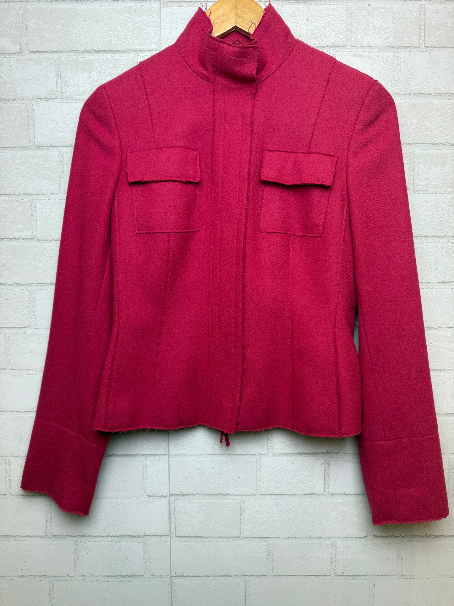 AKRIS PUNTO Wool & Angora Jacket/M-EU38