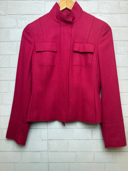AKRIS PUNTO Wool & Angora Jacket/M-EU38