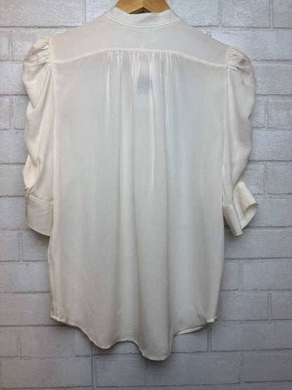 FRAME Silk Balloon SS Blouse/XS