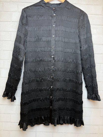 ALL SAINTS NWT LS MEG Pleated Mini Dress/M-US8