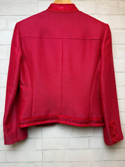 ETCETERA Woo LS Sequins Pockets Jacket/S