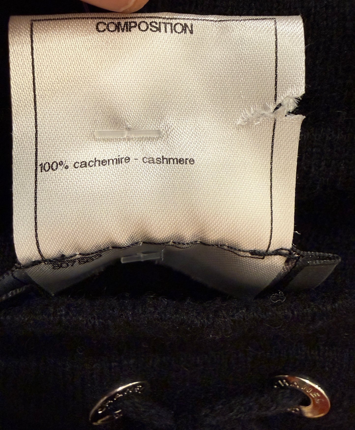 CHANEL NWT Cashmere Knitted Pants/L