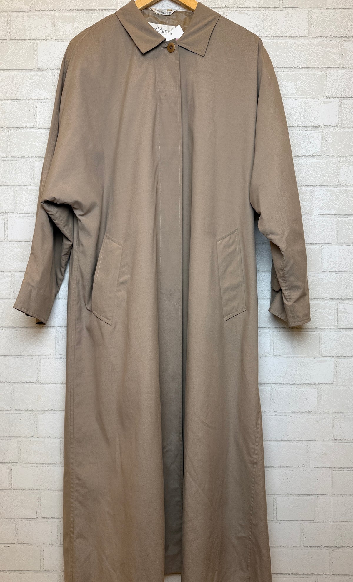 MAXMARA Oversized Long Trench Coat/L-US1