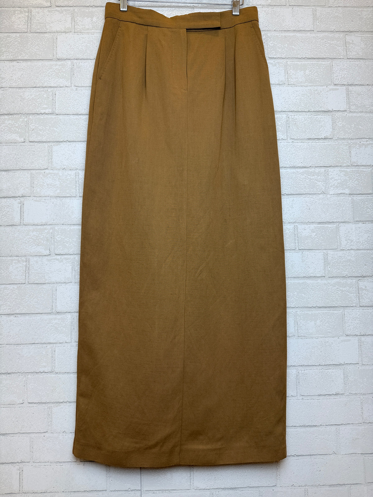 MAX MARA STUDIO NWT  Linen Maxi Pencil Skirt/M- US8