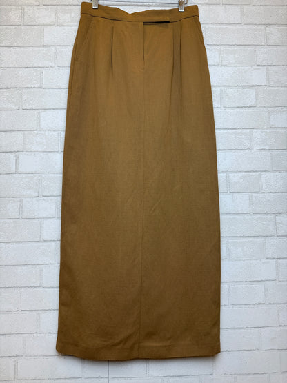 MAX MARA STUDIO NWT  Linen Maxi Pencil Skirt/M- US8