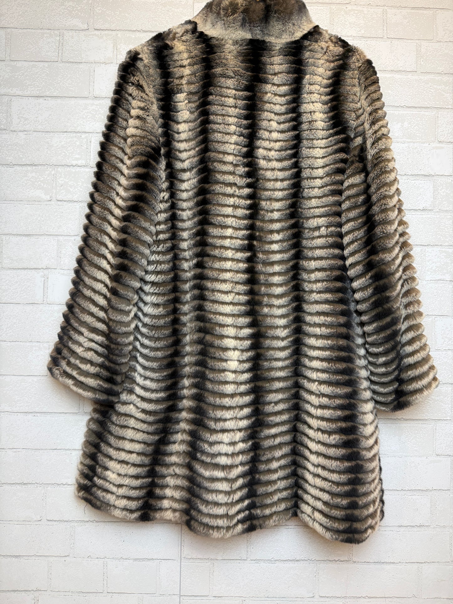 DENIMAXX Fur 3/4 Coat/L