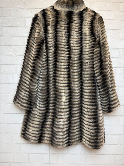 DENIMAXX Fur 3/4 Coat/L