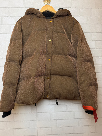 SCOTCH & SODA NWT Shimmery Puffer Jacket / L