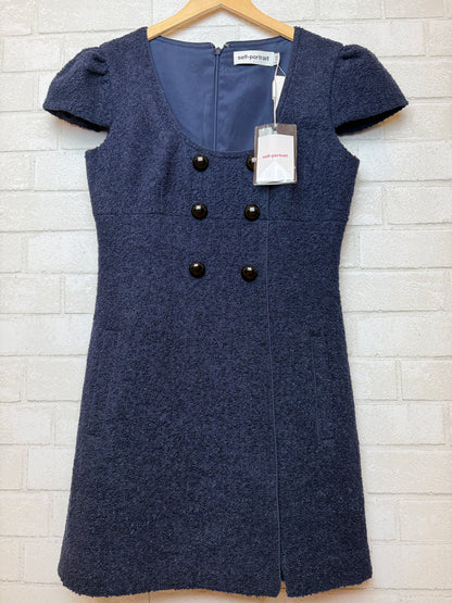 SELF-PORTRAIT NWT SS Mini Boucle Dress/M-EU38