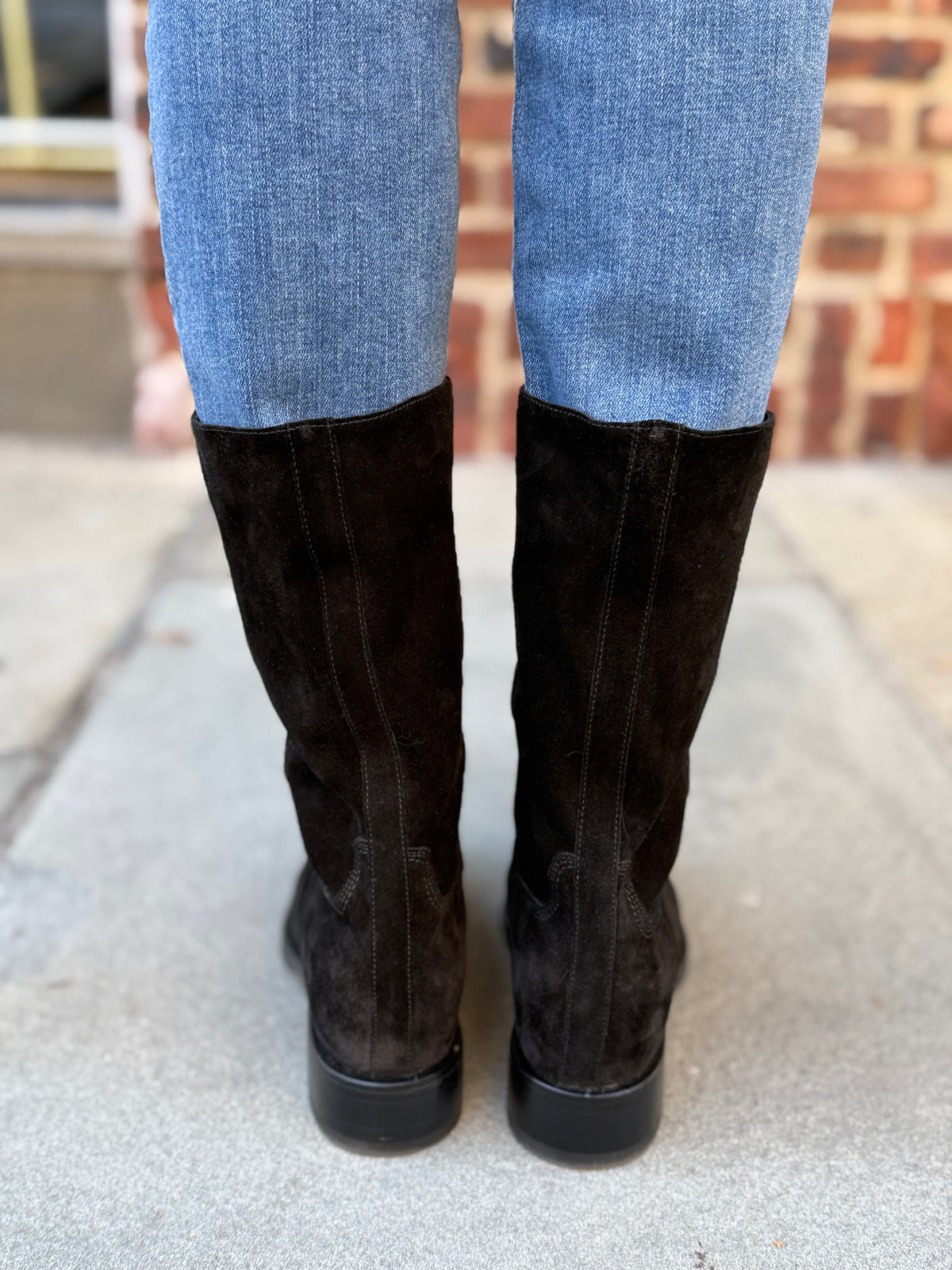 SANTONI Suede Ranch Boots US9.5 / EU39.5