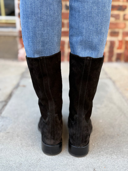 SANTONI Suede Ranch Boots US9.5 / EU39.5