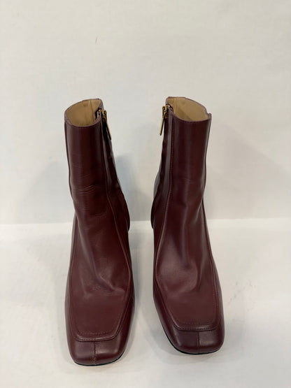 J.CREW Square Toe Ankle Boots/8-EU39