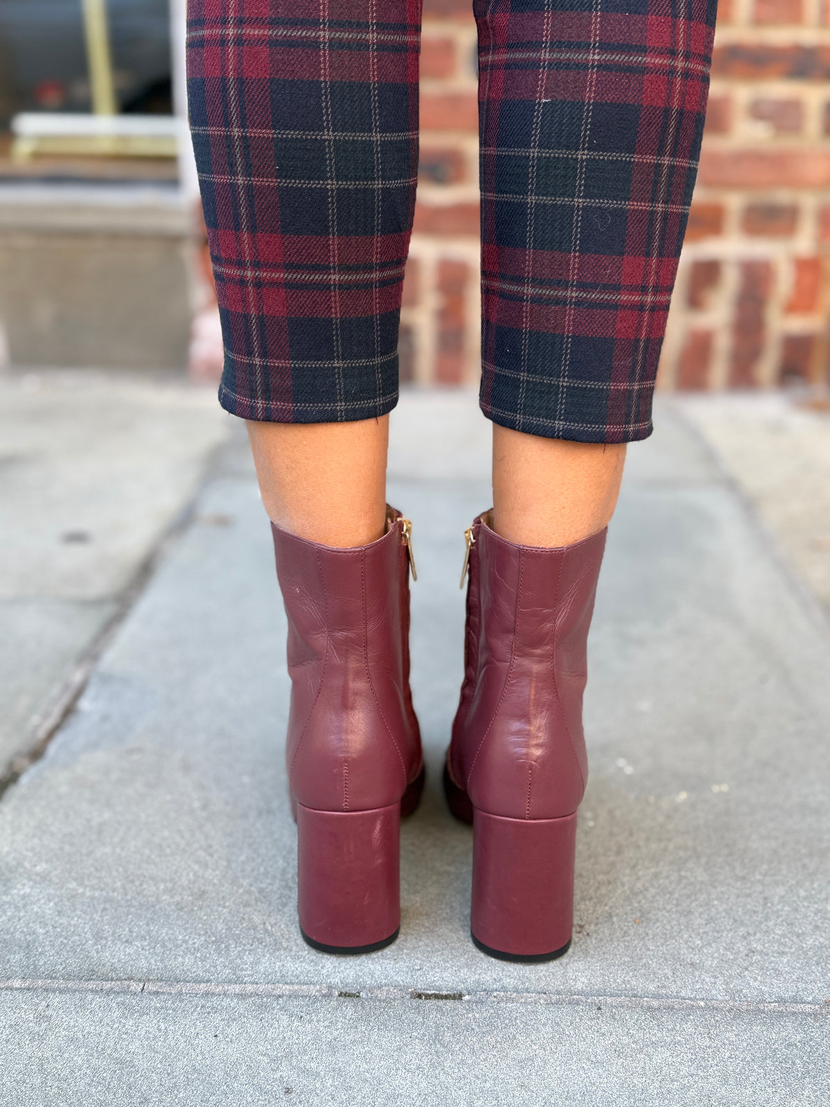J.CREW Square Toe Ankle Boots/8-EU39
