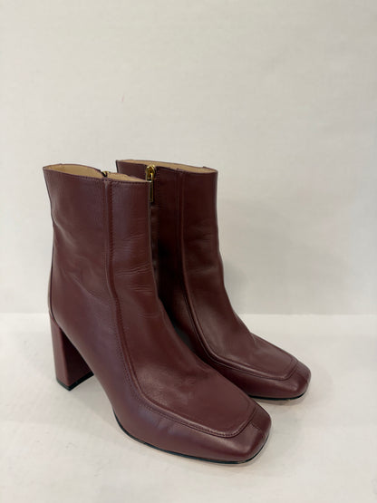 J.CREW Square Toe Ankle Boots/8-EU39