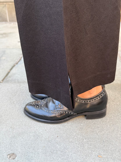 NERO GIARDINI Stud Lace Up Brogue Shoes / US10-EU41