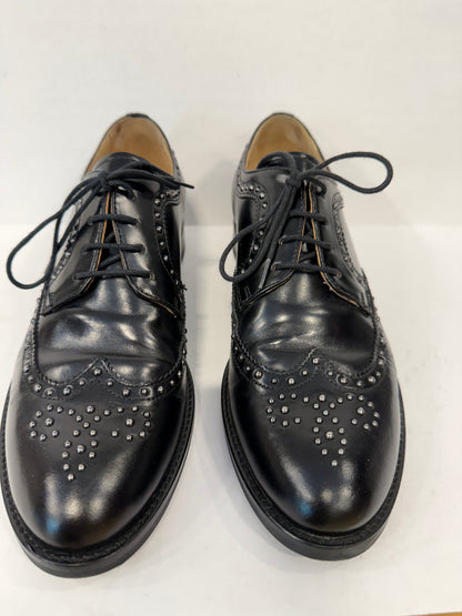 NERO GIARDINI Stud Lace Up Brogue Shoes / US10-EU41