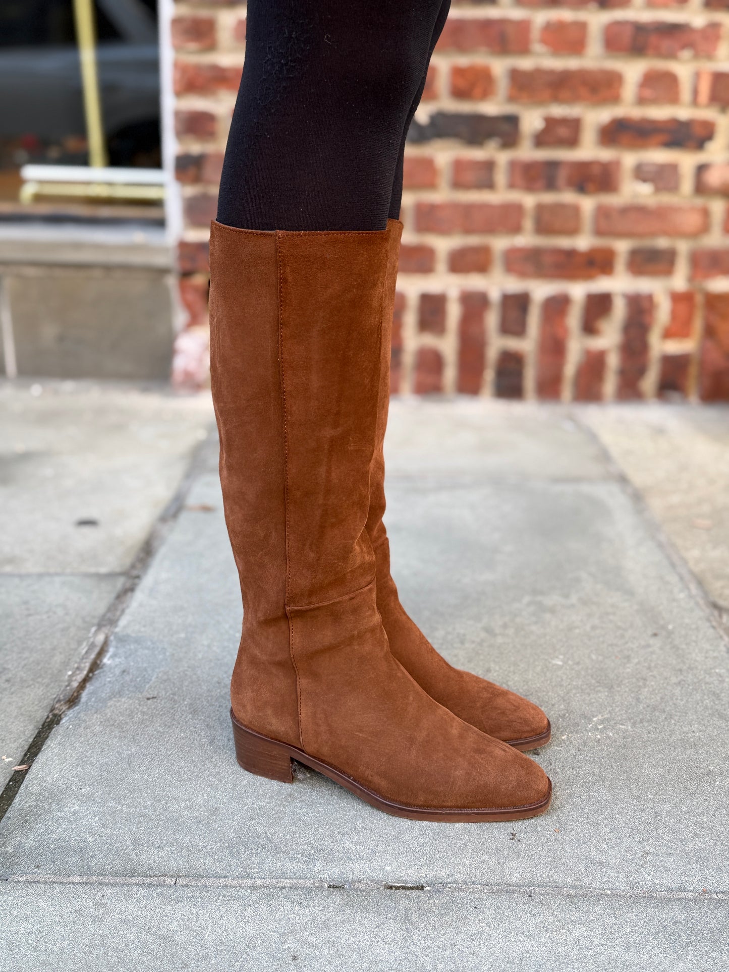 AQUATALIA Remo Waterproof Suede High Boots/US6-EU36