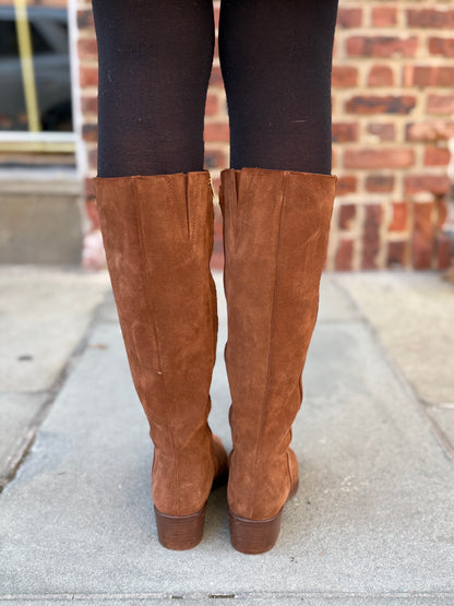 AQUATALIA Remo Waterproof Suede High Boots/US6-EU36