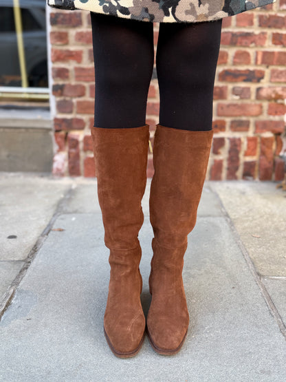 AQUATALIA Remo Waterproof Suede High Boots/US6-EU36