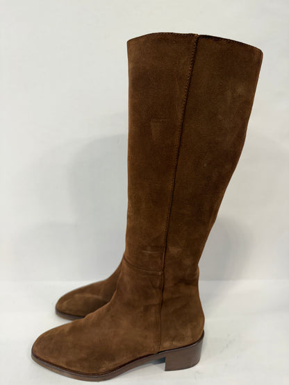 AQUATALIA Remo Waterproof Suede High Boots/US6-EU36