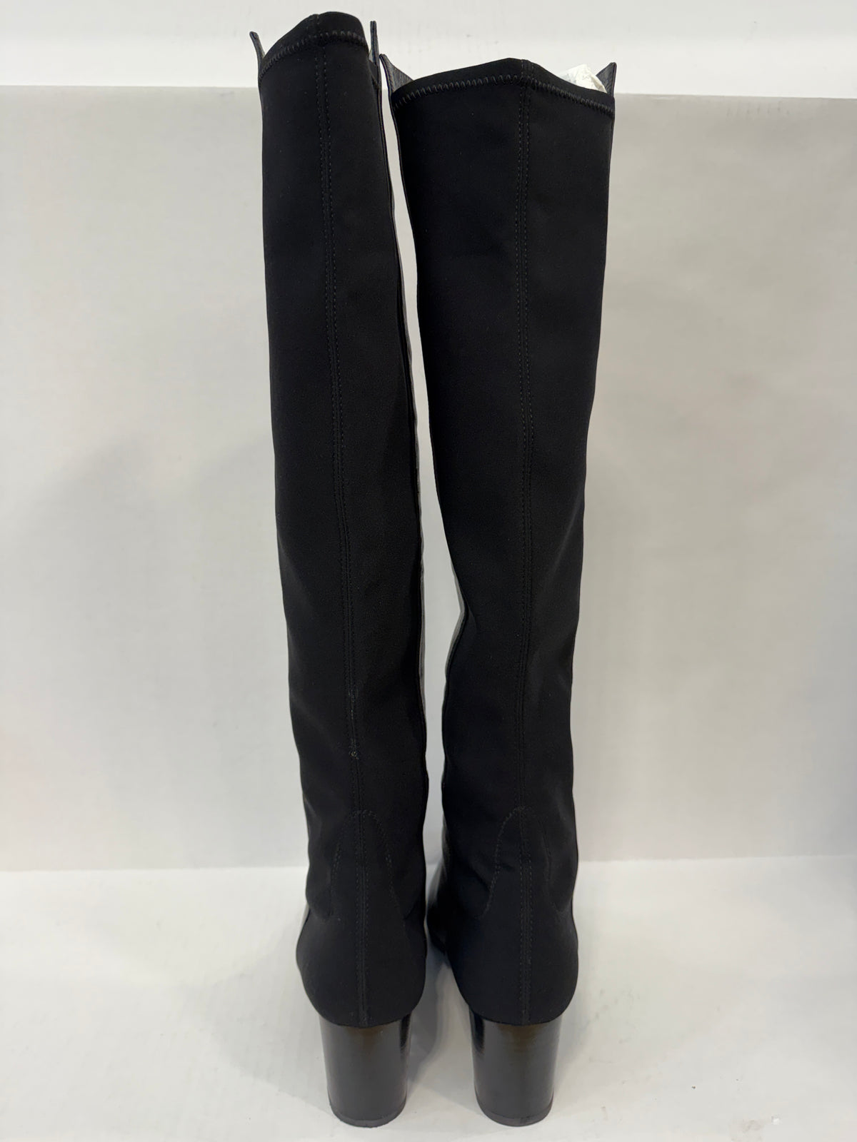 STUART WEITZMAN Leather Block Heels High Boots/US9-EU40