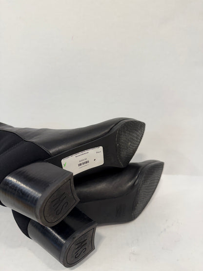 STUART WEITZMAN Leather Block Heels High Boots/US9-EU40
