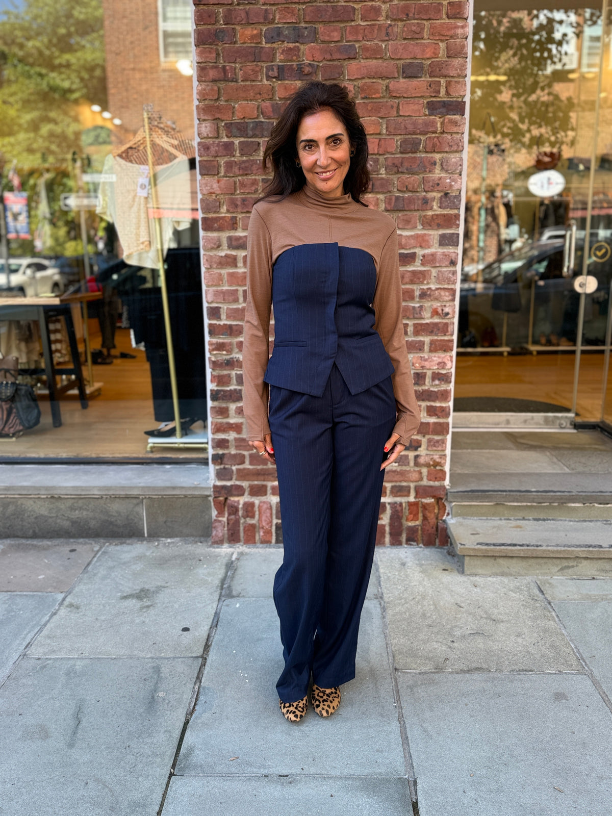 KARINA GRIMALDI NWT High Rise Large Pants/XS-EU34