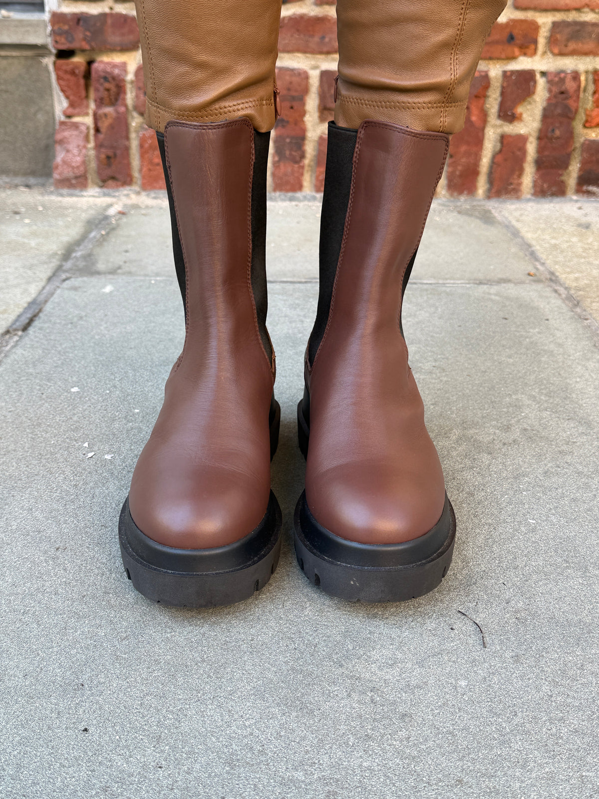 LA CANADIENNE NWT LEather Blaise ANKLE Boots/US9-EU39