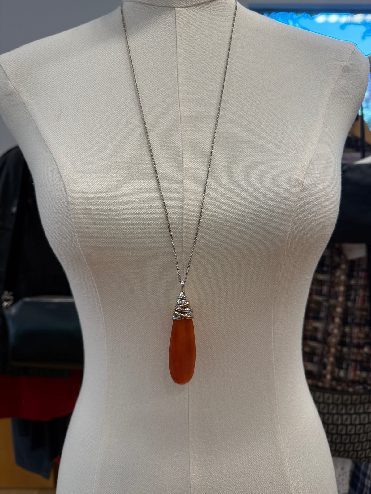 BRIGHTON NEPTUNE Pyramid Pendant Necklace