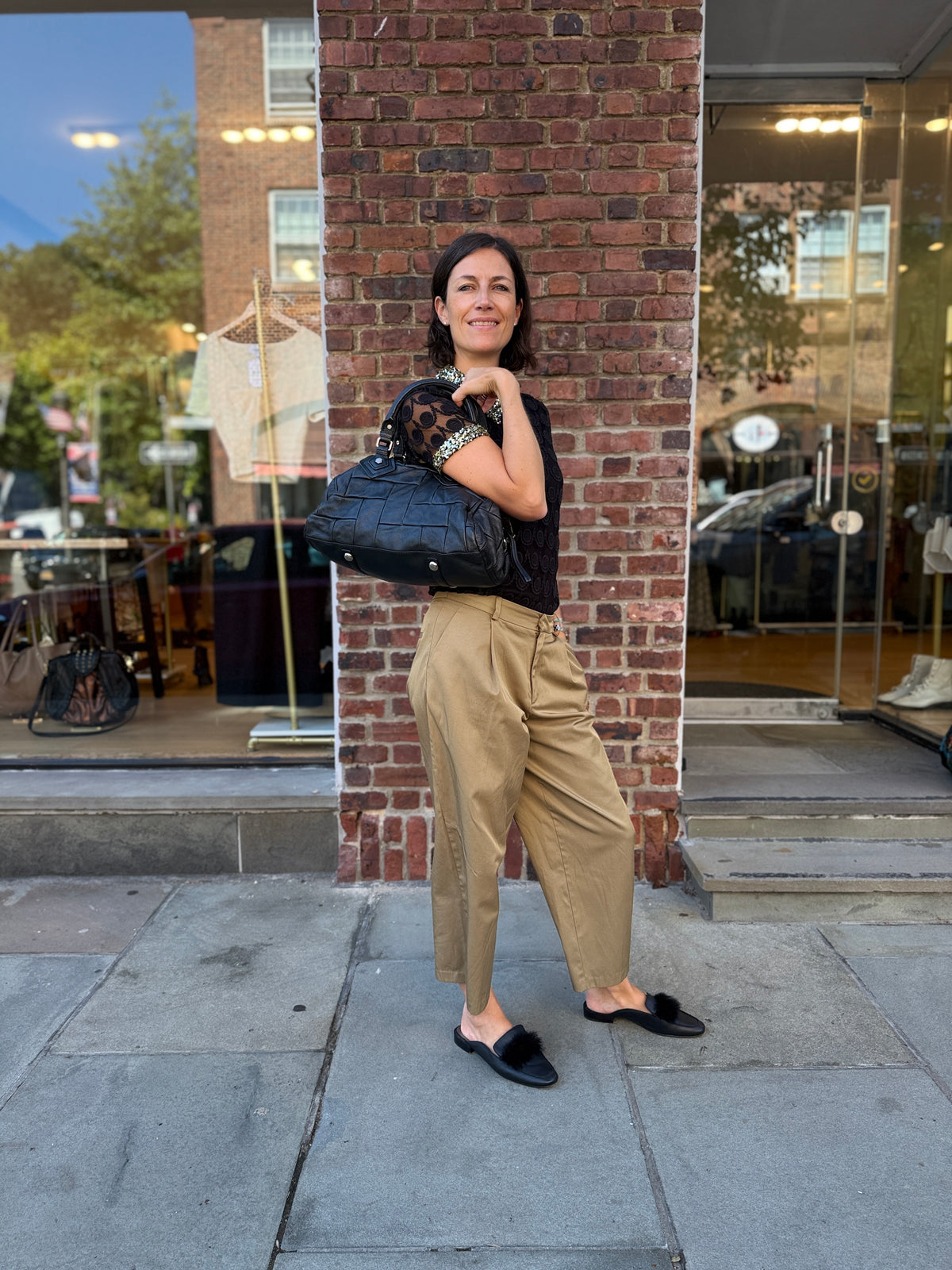 MARC JACOBS Quilted Leather Handbag & Crossbody