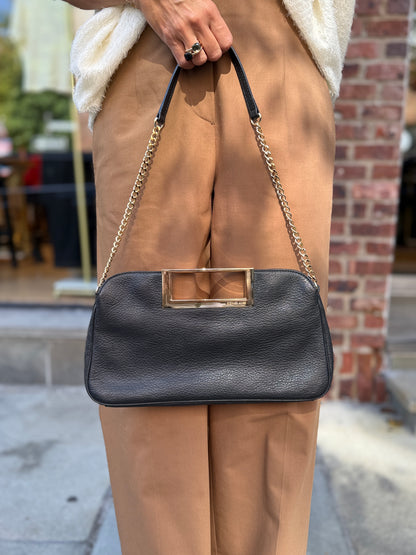 MICHAEL KORS Berkley Leather Clutch