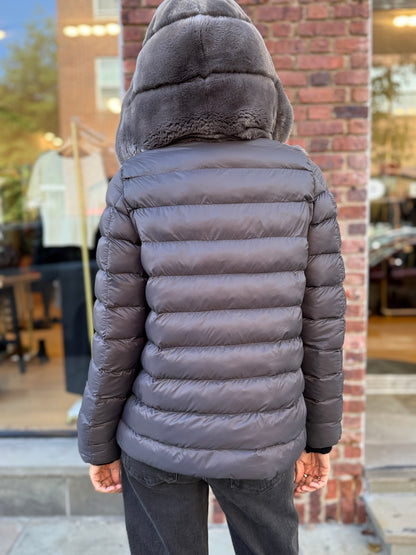 SUPREMA Rabbit Fur LS Hoodie Parka/S