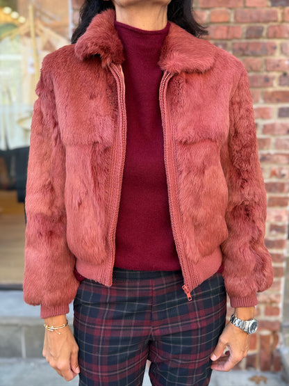 ORIENTAL FUR Rabbit Fur Jacket/M-EU38