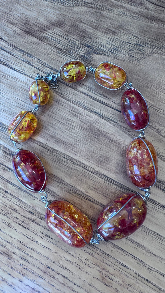 NO BRAND Handcrafted Chunky Necklace