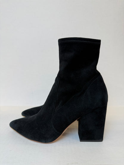 LOEFFLER RANDALL Isla Suede Booties / US7-EU38