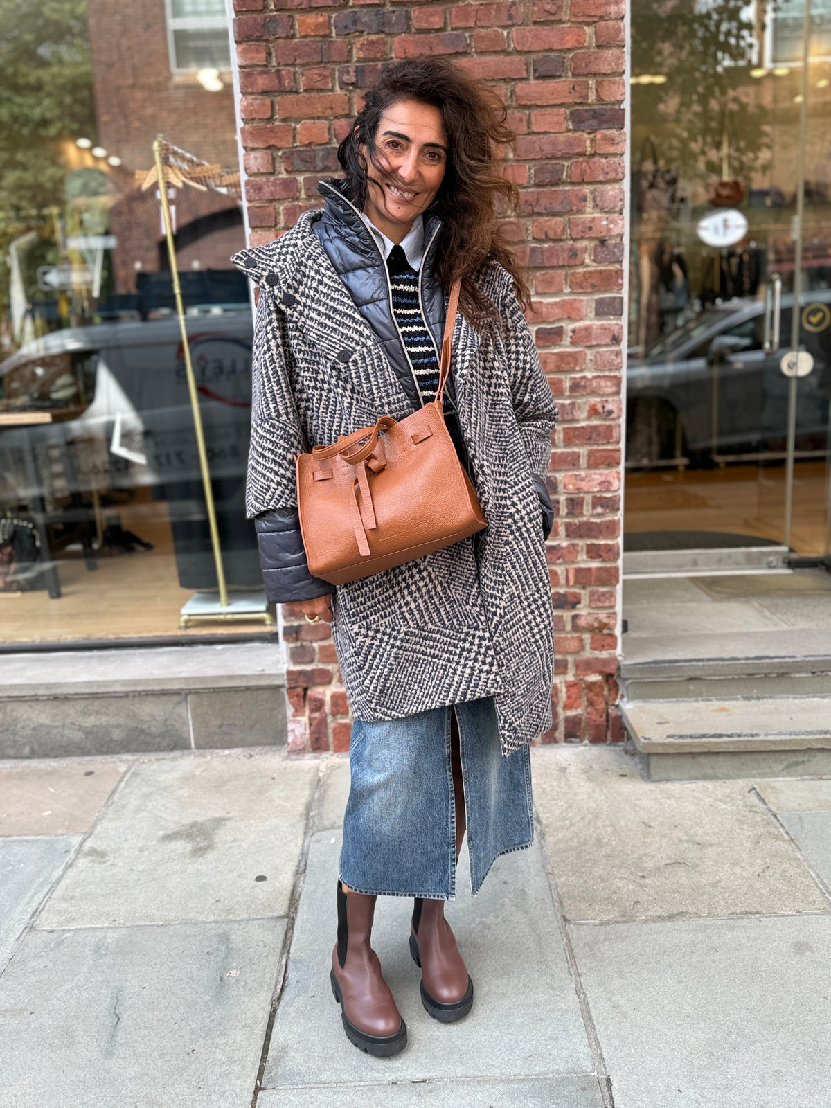 MANSUR GAVRIEL Leather Sun Bag
