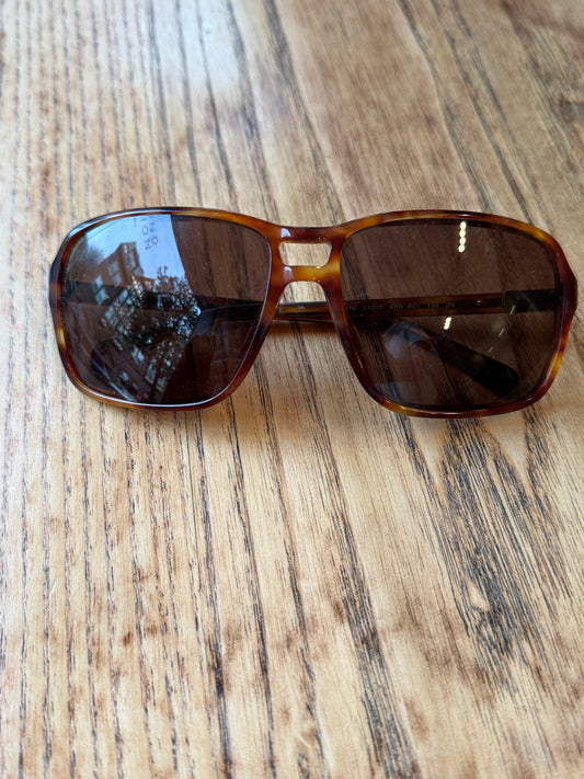 PRADA  SPRO1N Havana Suare Sunglasses