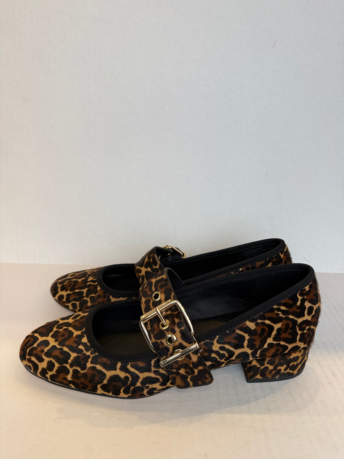 J.CREW NWT Leopard Mary Jane Ballet Flats/8-EU39