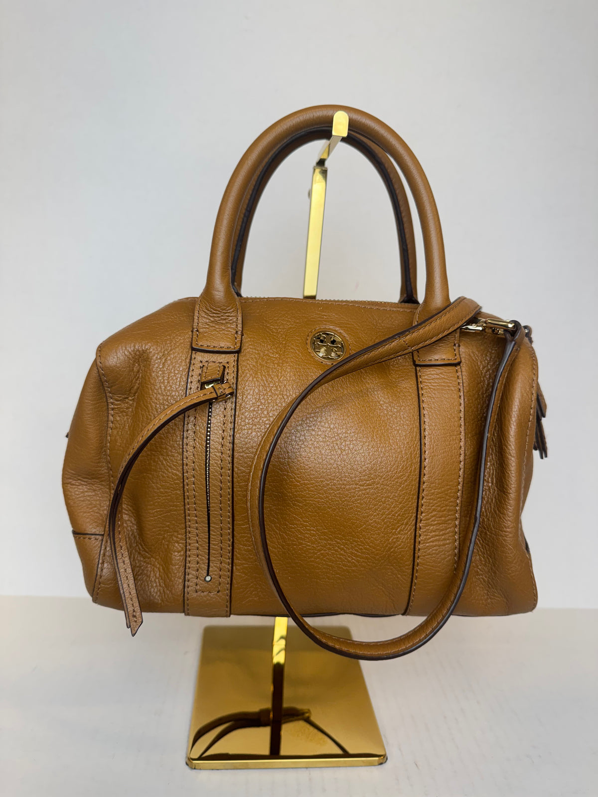TORY BURCH Leather Brody Mini Satchel Bag
