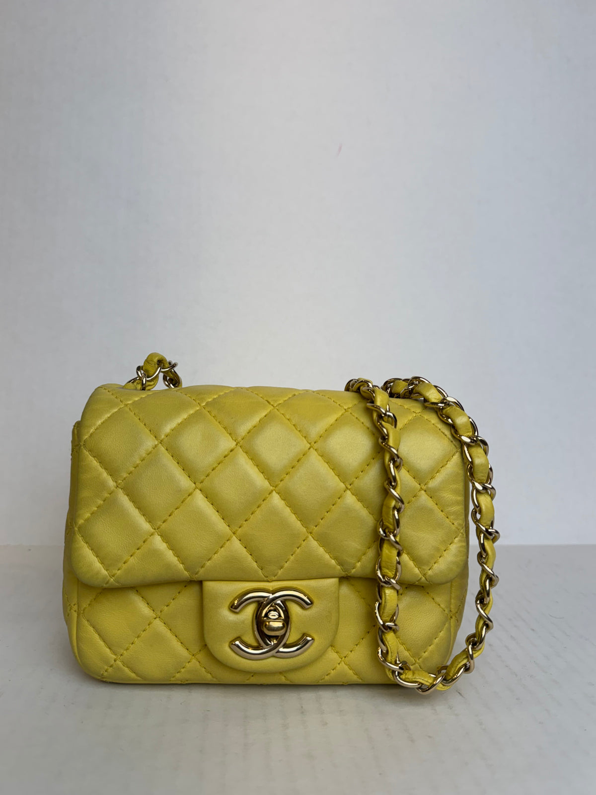 CHANEL CLassic Mini Square Quilted Flap Bag