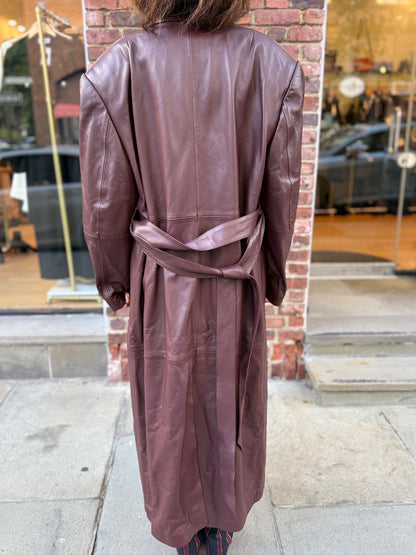 MAGDA BUTRYM H&M NWT Leather Tie Belt Coat/L