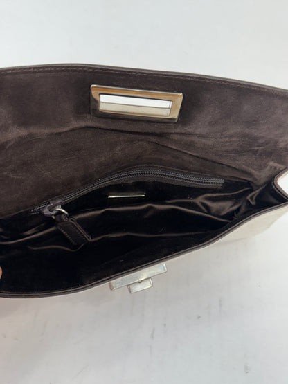 PRADA Vintage Pony Hair Continental Wallet Clutch