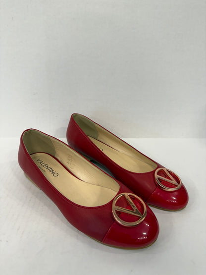VALENTINO Leather Ballerina/9-EU40