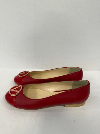 VALENTINO Leather Ballerina/9-EU40