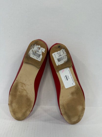 VALENTINO Leather Ballerina/9-EU40