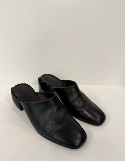 HERMES  Leather Christie Mules/ US8.5-EU38.5