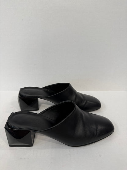 HERMES  Leather Christie Mules/ US8.5-EU38.5